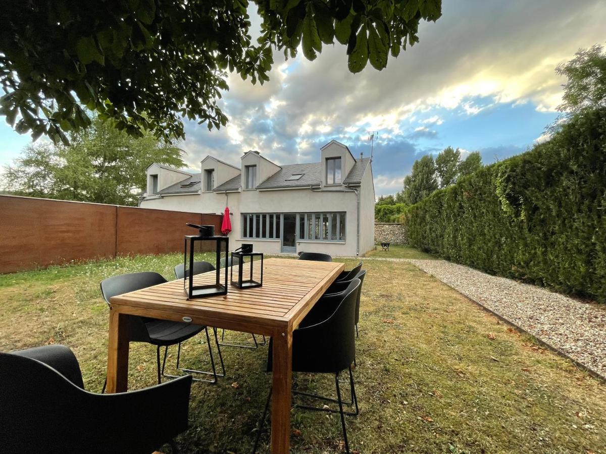 Pressagny-lʼOrgeuilleuxMaison De Campagne Entierement Climatisee Avec Grand Jardin别墅 外观 照片